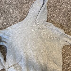 Nike Light Gray Pullover Hoodie